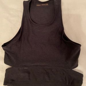 Outdoor Voices Slashback crop top